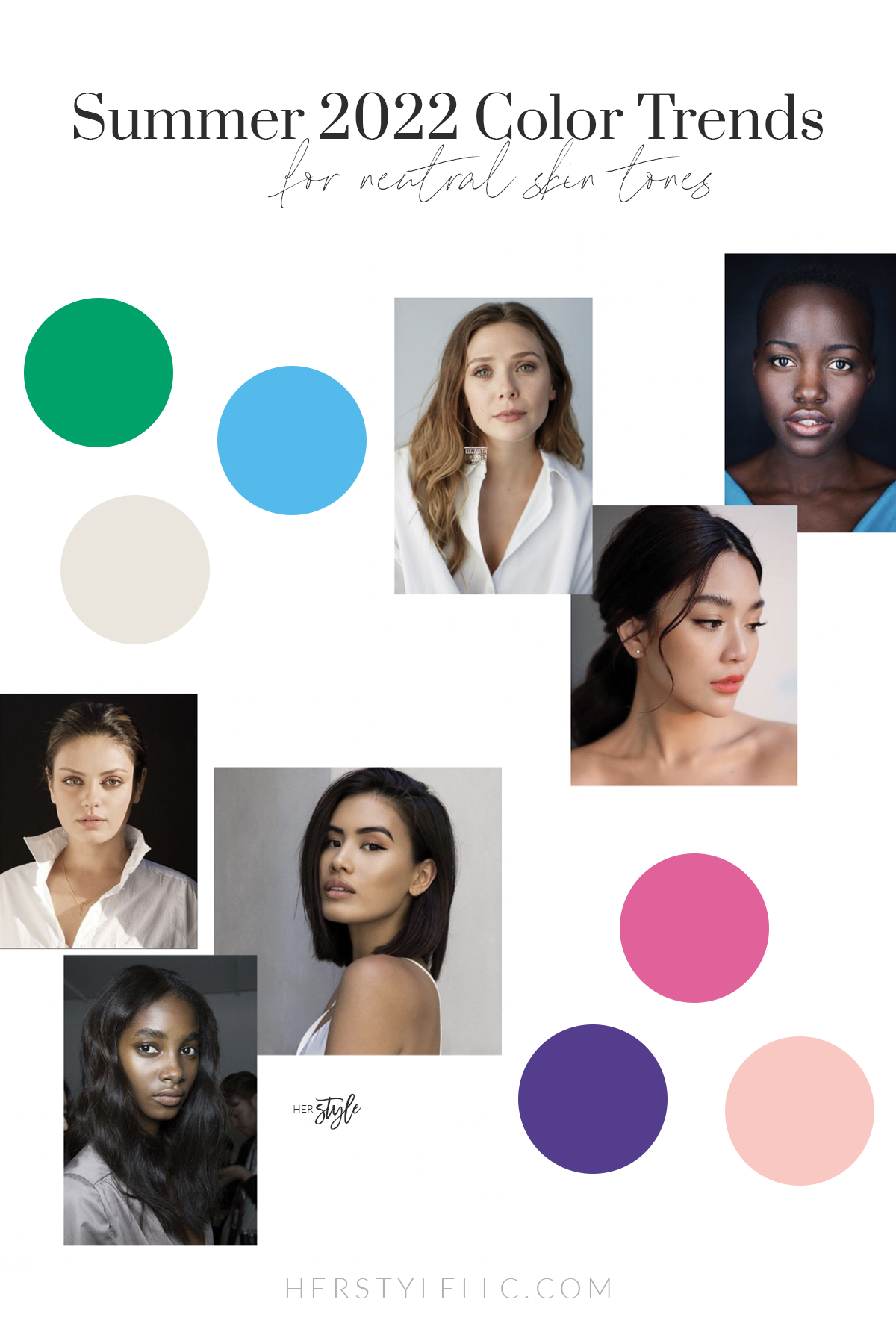 Which Summer 2022 Color Trends Are Right For Your Skin Tone - Showit Blog